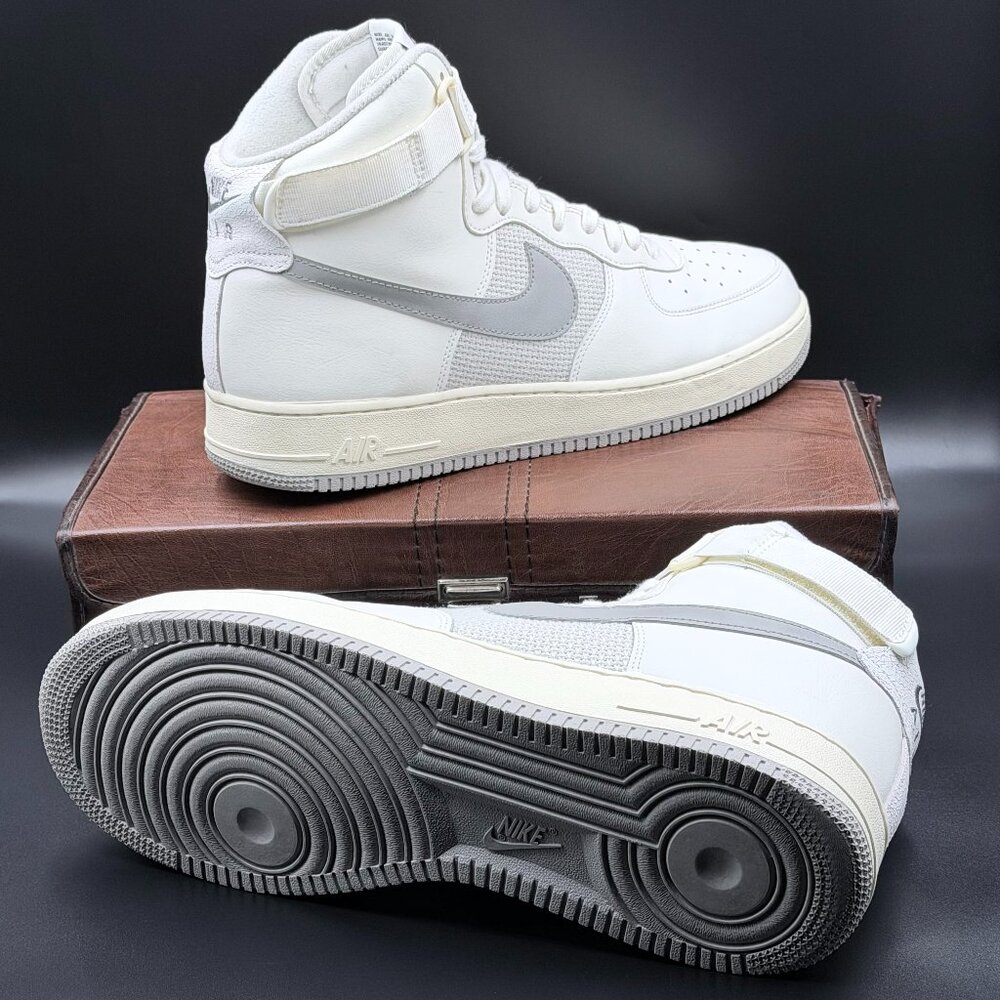 Nike Air Force 1 High '07 LV8 'Sail Medium Grey' - Picture 9 of 15